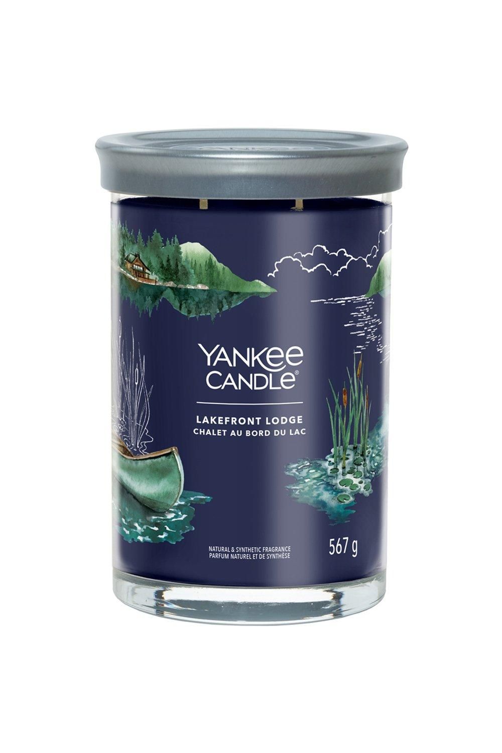 Yankee Candle Signature Large Tumbler Lakefront Lodge Blue image 1