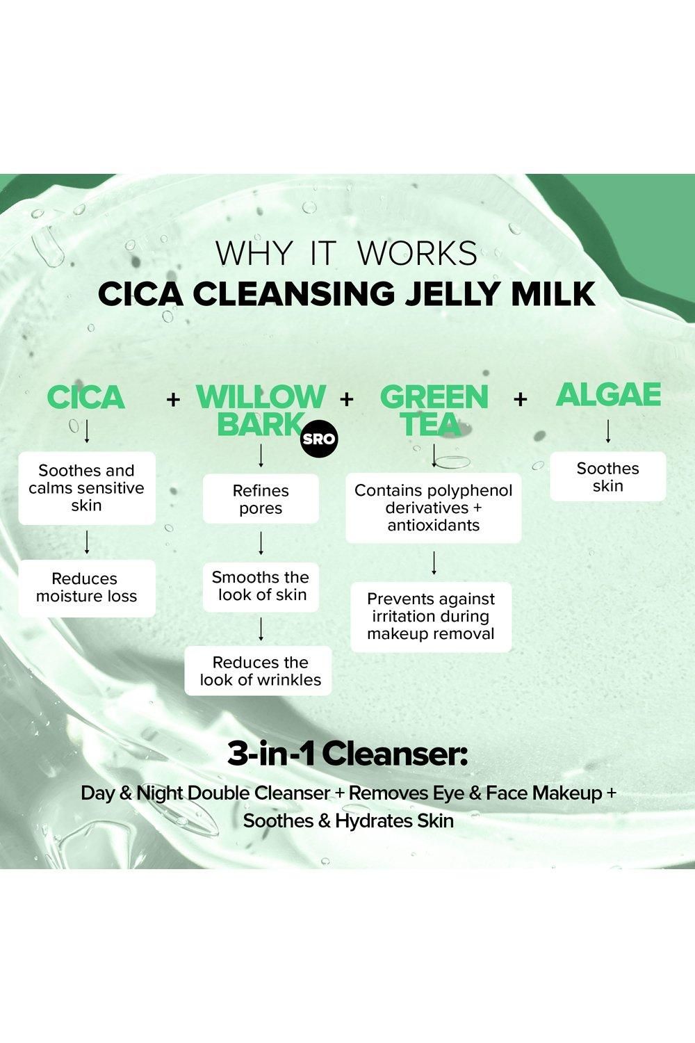 Nudestix Cica Cleansing Jelly Milk Multi image 6