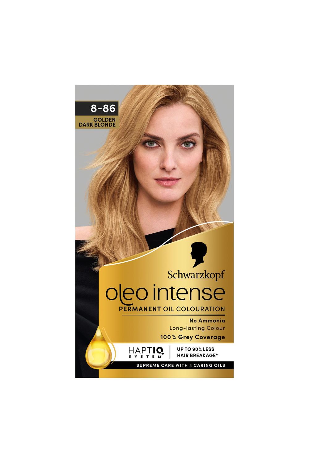 Schwarzkopf Oleo Intense 'Permanent Oil Colour Hair Dye' -8-86 Golden Dark Blonde image 1