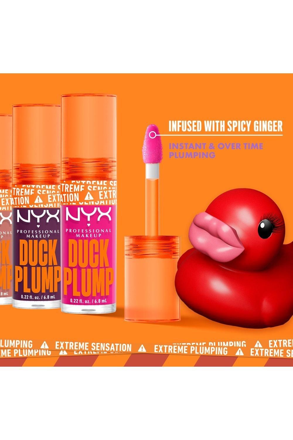 NYX Professional Makeup Duck Plump Lip Plumping Gloss Lilac On Lock image 3