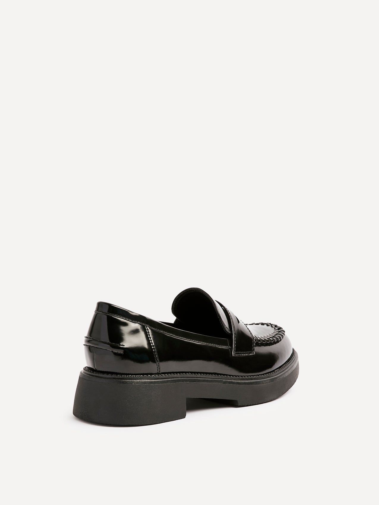 Linzi Direction Black Patent Chunky Loafer image 5