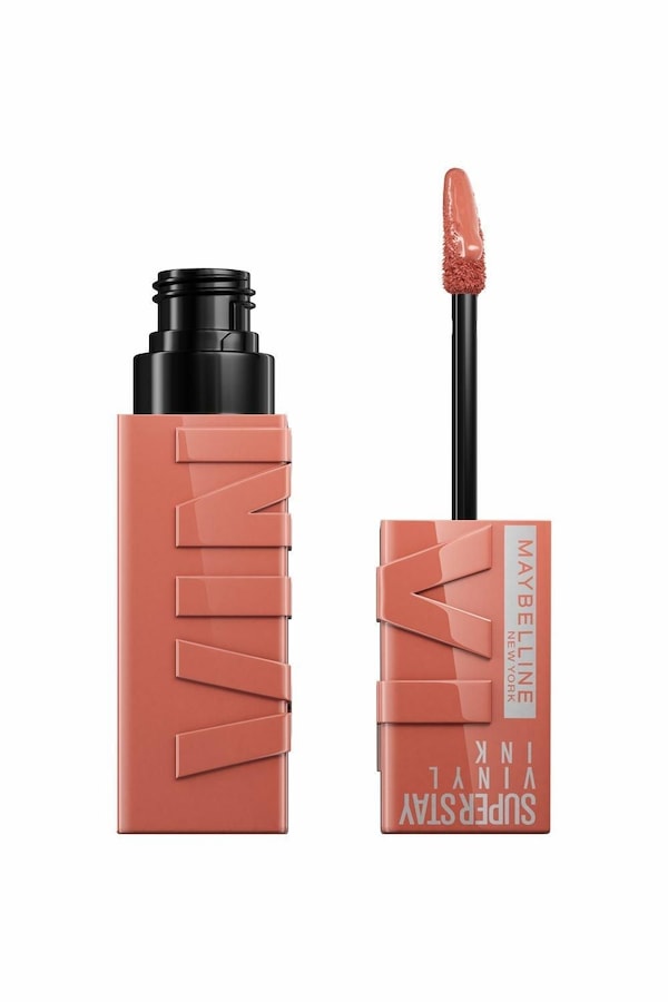 Maybelline SuperStay Vinyl Ink Long Lasting Liquid Lipstick, Shine Finish 110 Awestruck
