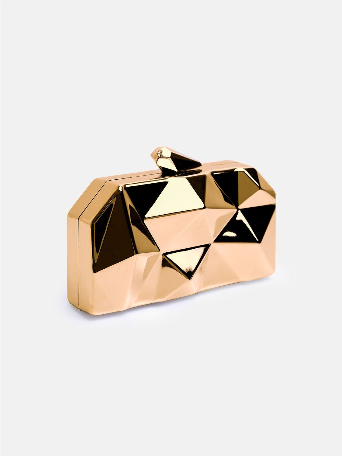 Where's That From 'Melanie' Geometric Pattern Clutch Bag image 2
