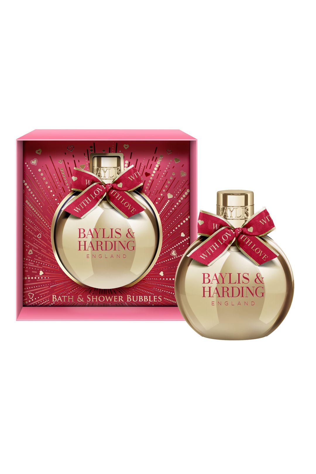 Baylis & Harding Midnight Cherry Festive Bauble Gift Multi image 3