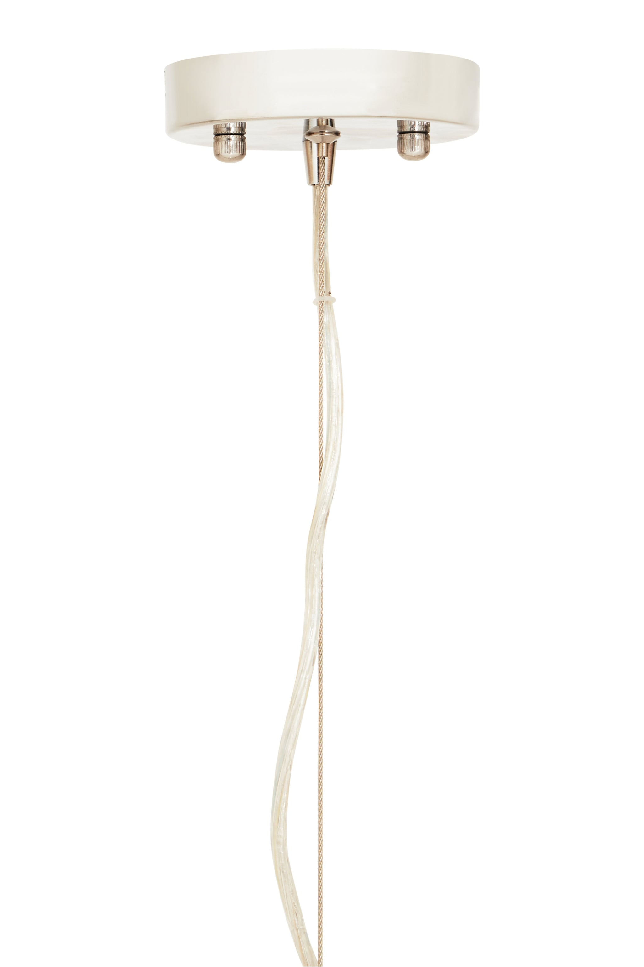 Orsina 6 Bulb Small Pendant Light, Chrome Finish Contemporary Lighting Fixture, Capsule-Shaped Crystal Panel Light image 5