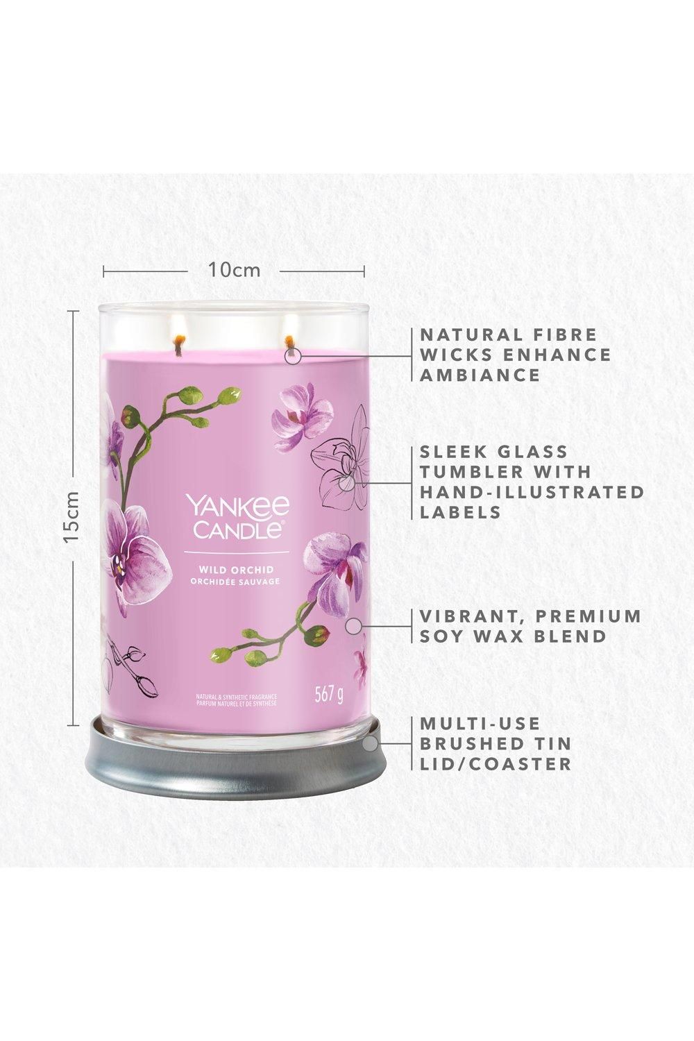 Yankee Candle Signature Large Tumbler Wild Orchid Pink image 5