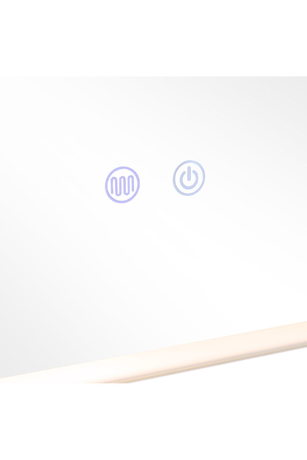 Living and Home Frameless Anti-Fog Dimmable LED Wall Mirror image 5