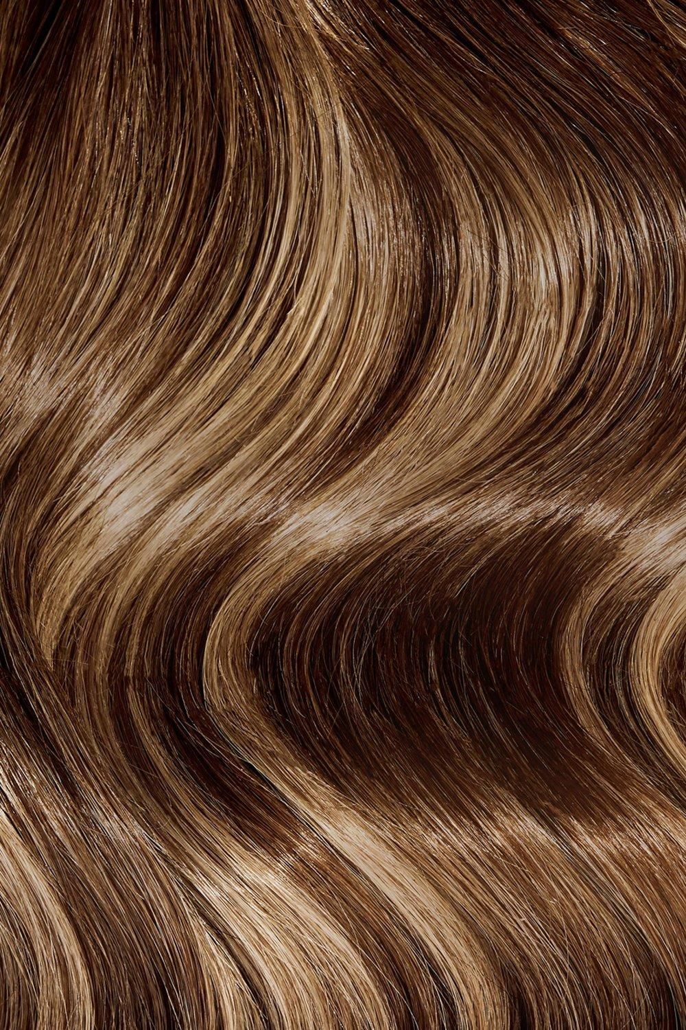 Beauty Works Beauty Works custom clip-in Fringe Topper 55g Mocha Melt image 9