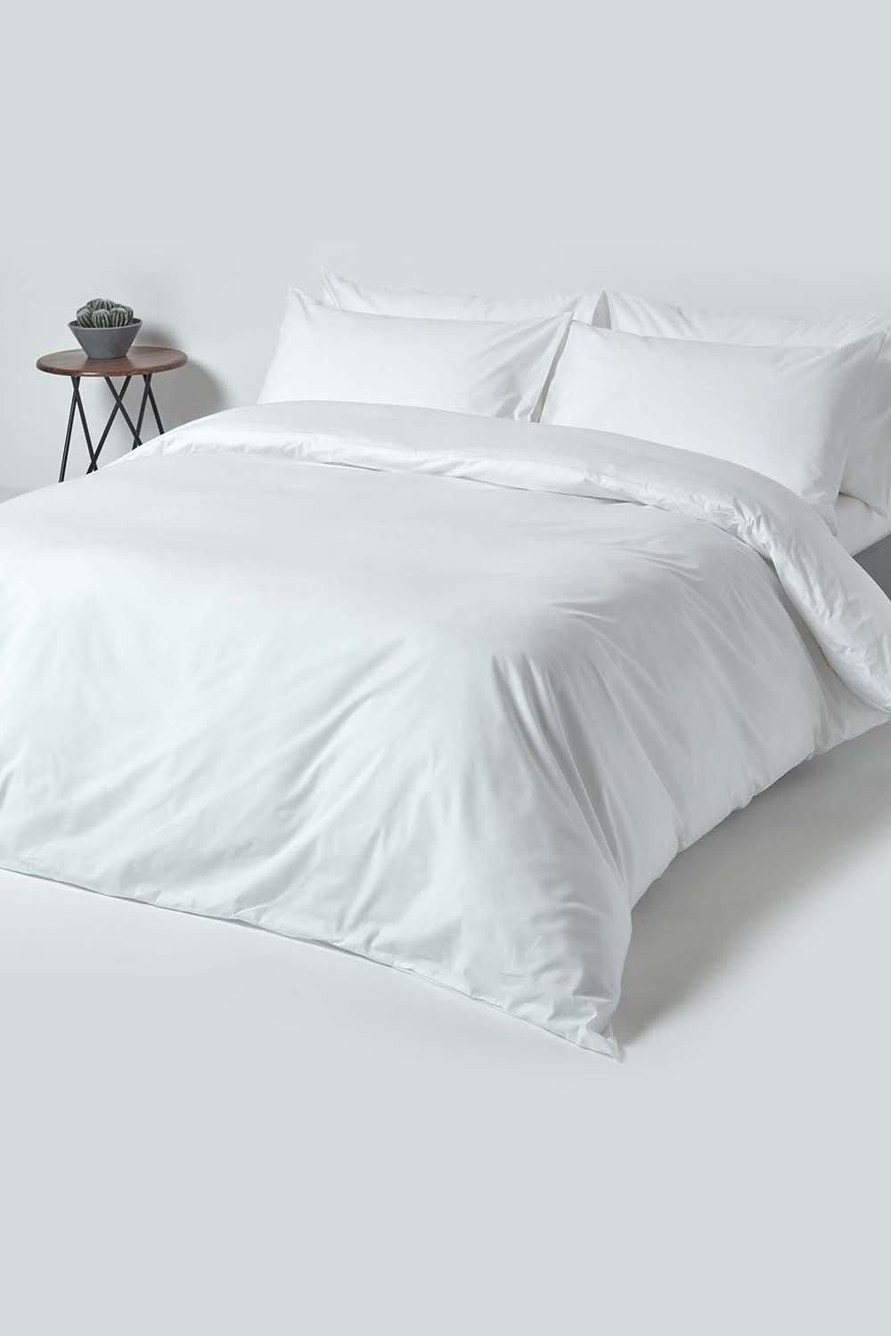 Homescapes Egyptian Cotton Fitted Sheet 12 inch 200 Thread Count image 4