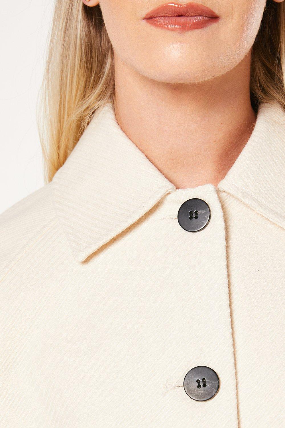 Dorothy Perkins Cropped Jacket Ivory image 5