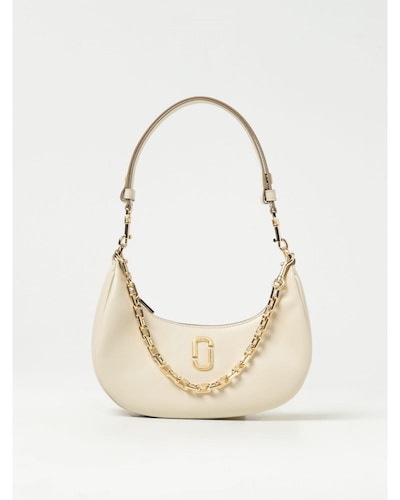 Marc Jacobs Softshot 21 Chain Shoulder Bag Wo - White