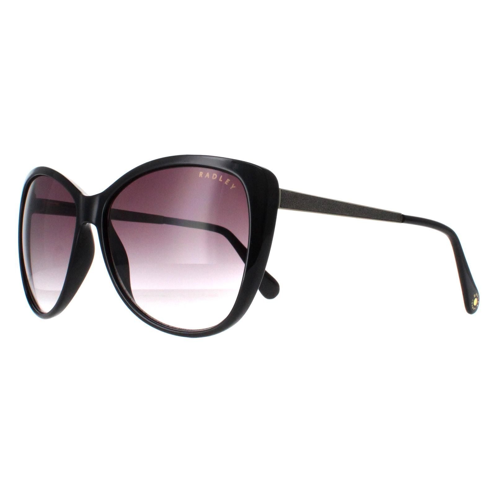 Radley Cat Eye Glossy Black Purple Gwyneth image 2