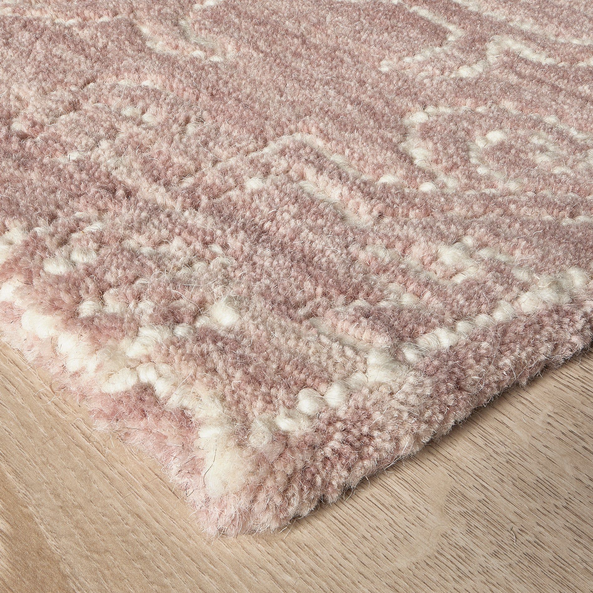 Industville Oare Hand Tufted Wool Rug  -  Rose image 3