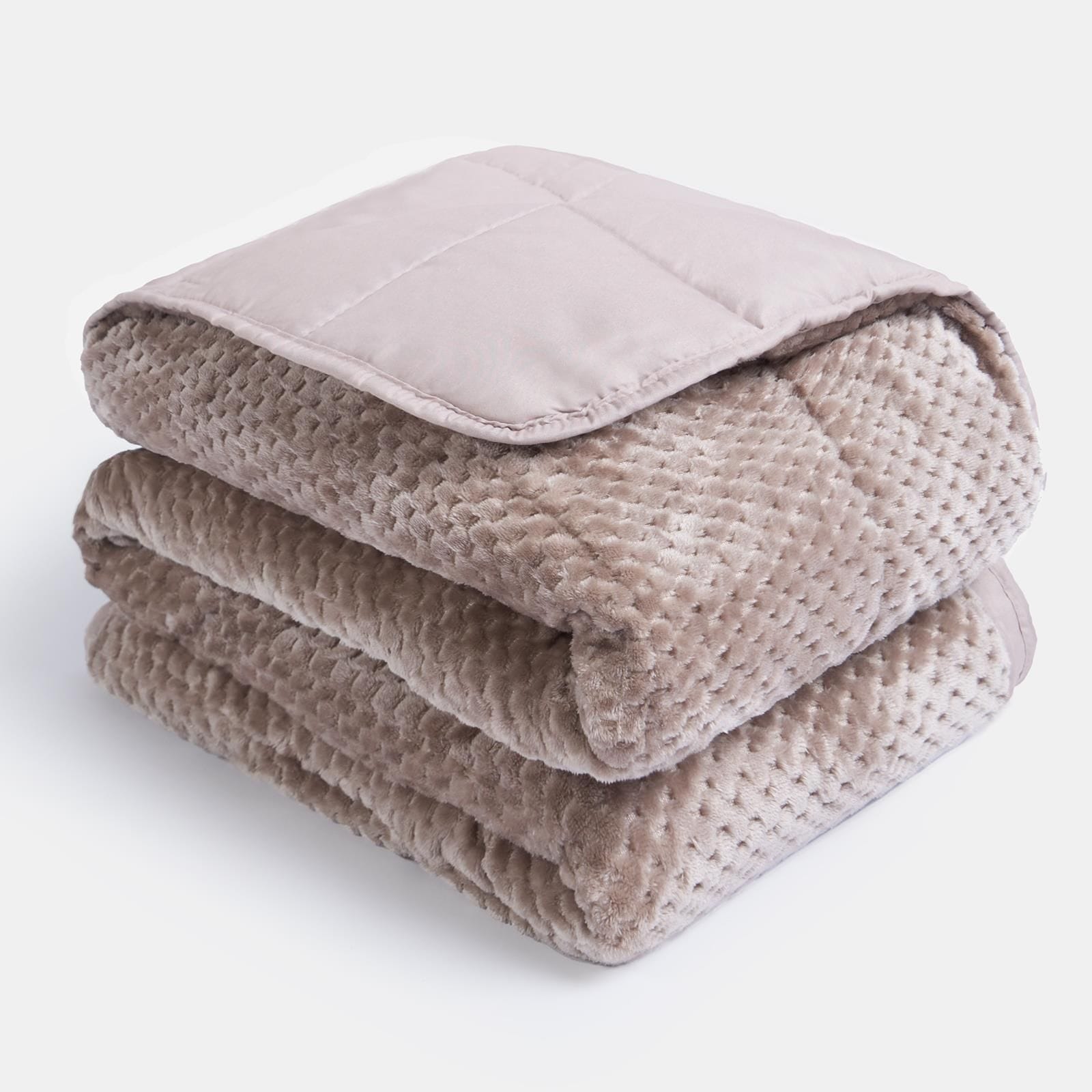 OHS Waffle Fleece Soft Warm Weighted Blanket - 8kg image 5