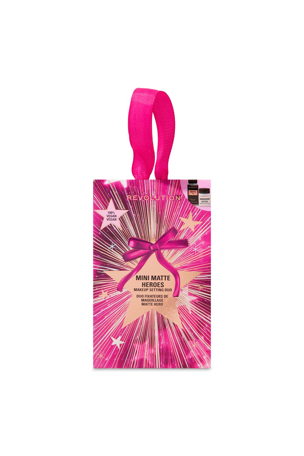 Revolution Mini Matte Hero's Makeup Setting Duo Gift Set Multi image 1