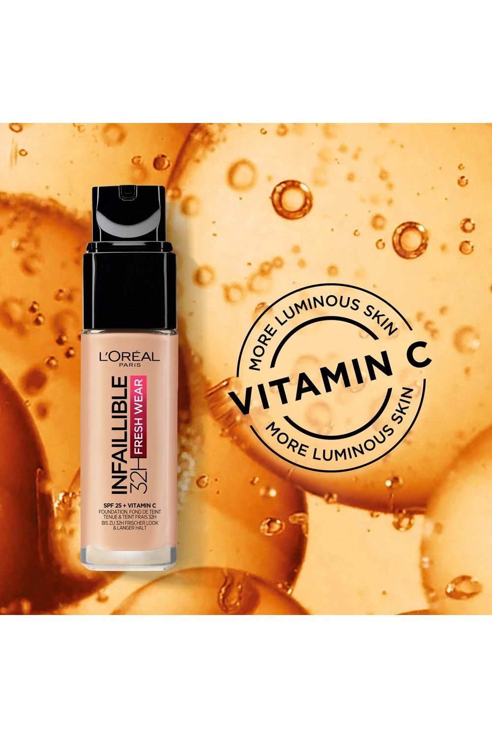 L'Oréal Paris Infaillible 32H Fresh Wear Foundation Sand image 6