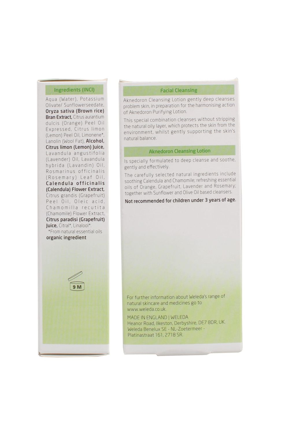 Weleda Aknedoron Cleansing Lotion 100ml Multi image 2