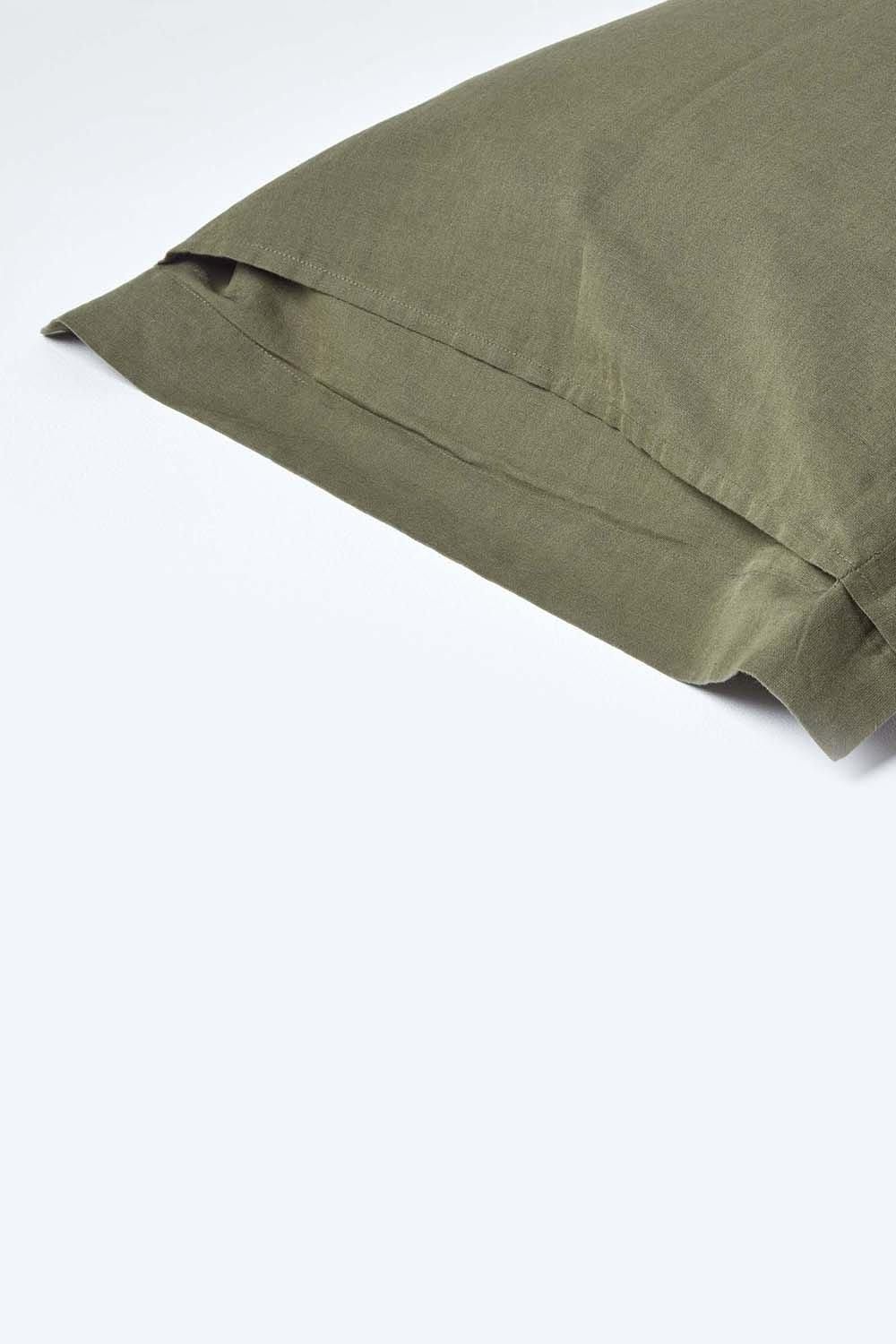 Homescapes Linen Oxford Pillowcase, King image 3