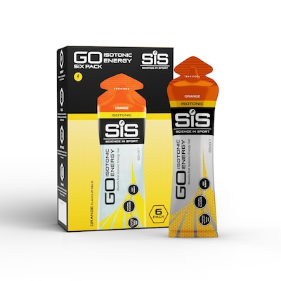 Science in Sport GO Isotonic Energy Gel Orange - 6 Pack