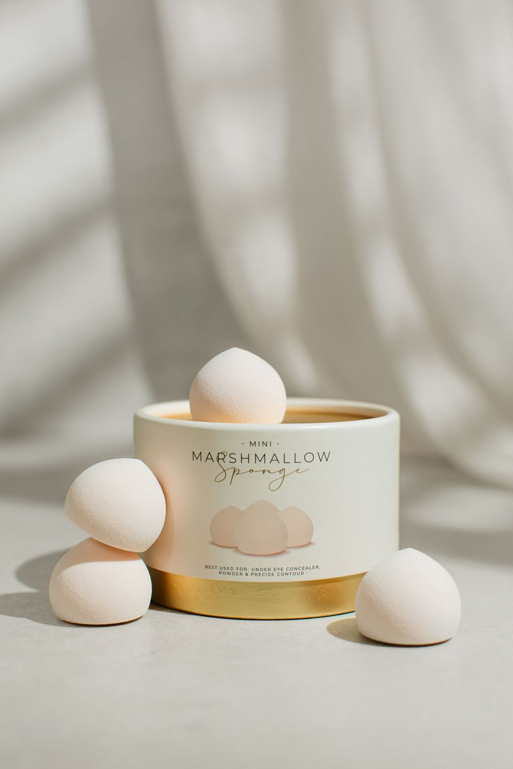 CLOMANÁ Beauty Marshmellow Mini Sponge Set Pale Pink image 4