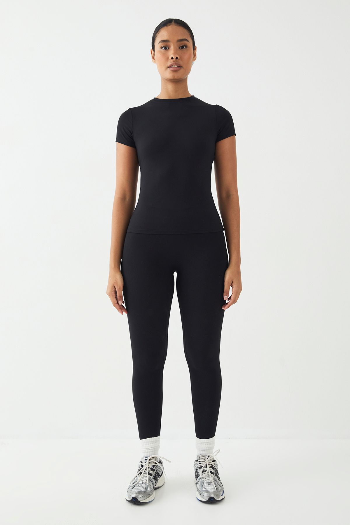 DSGN Studio DSGN Studio Ultra Sculpt Short Sleeve Top Black image 5