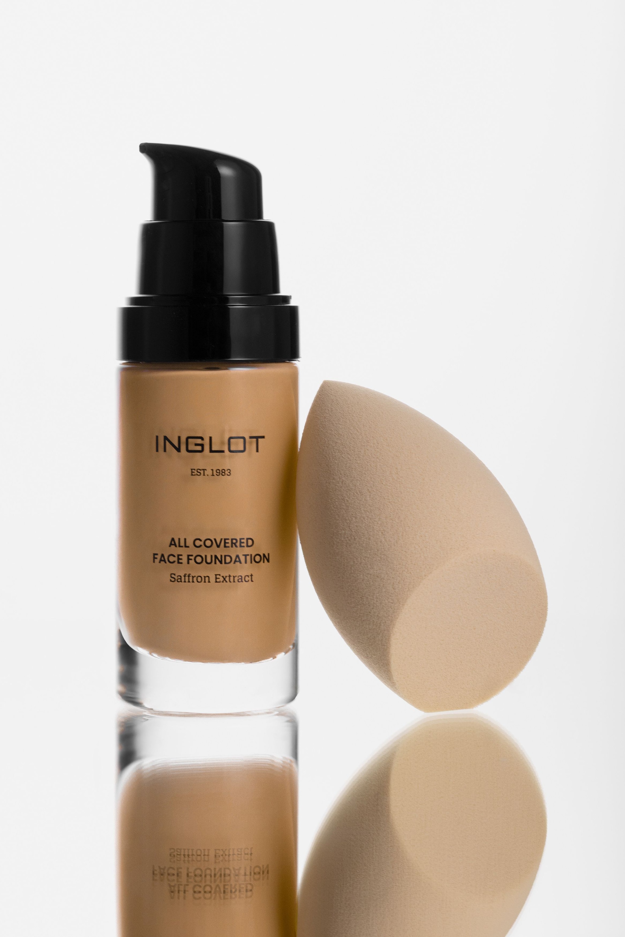 INGLOT All Covered Face Foundation image 5