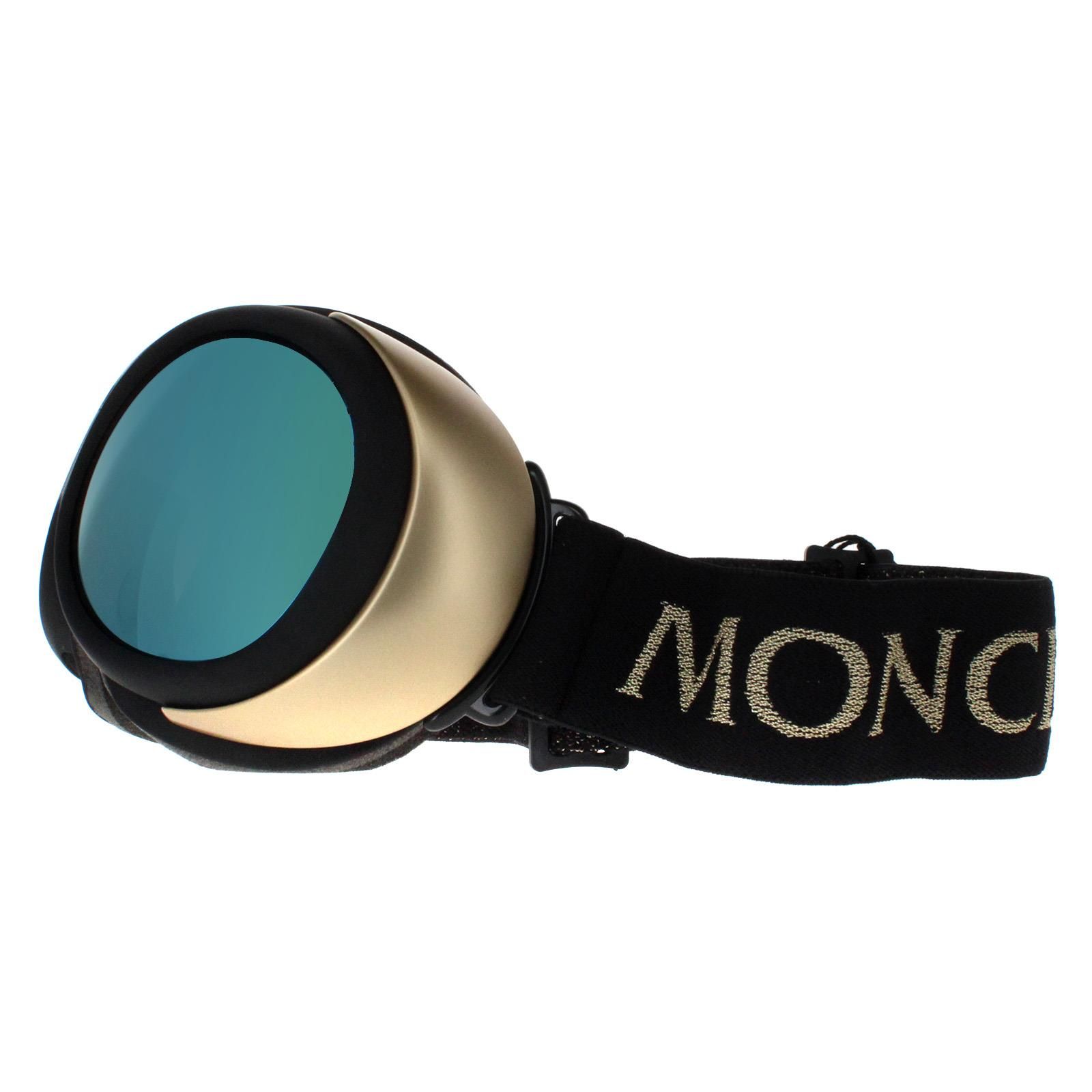 Moncler ML0130 05L Black Roviex Mirror Ski Goggles image 2