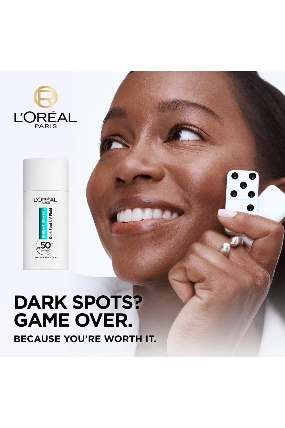 L'Oréal Paris Bright Reveal Dark Spot UV Fluid SPF 50+ Niacinamide 50ml Multi image 2