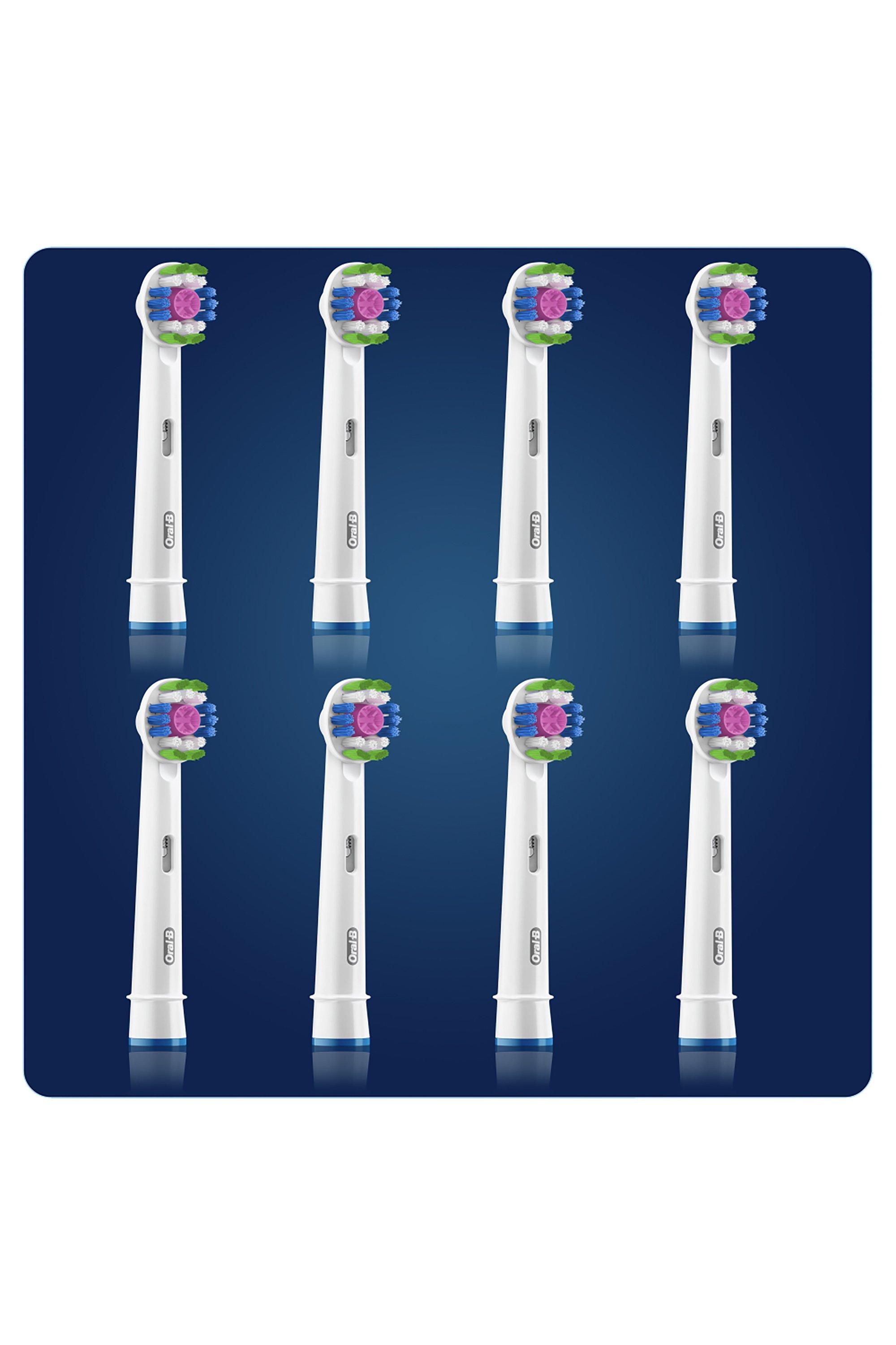 Oral B 3D White Replacement Head Refills 8 Pack White image 5