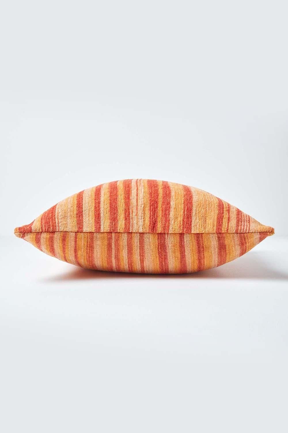 Homescapes Cotton Chenille Tie Dye Cushion Cover image 2