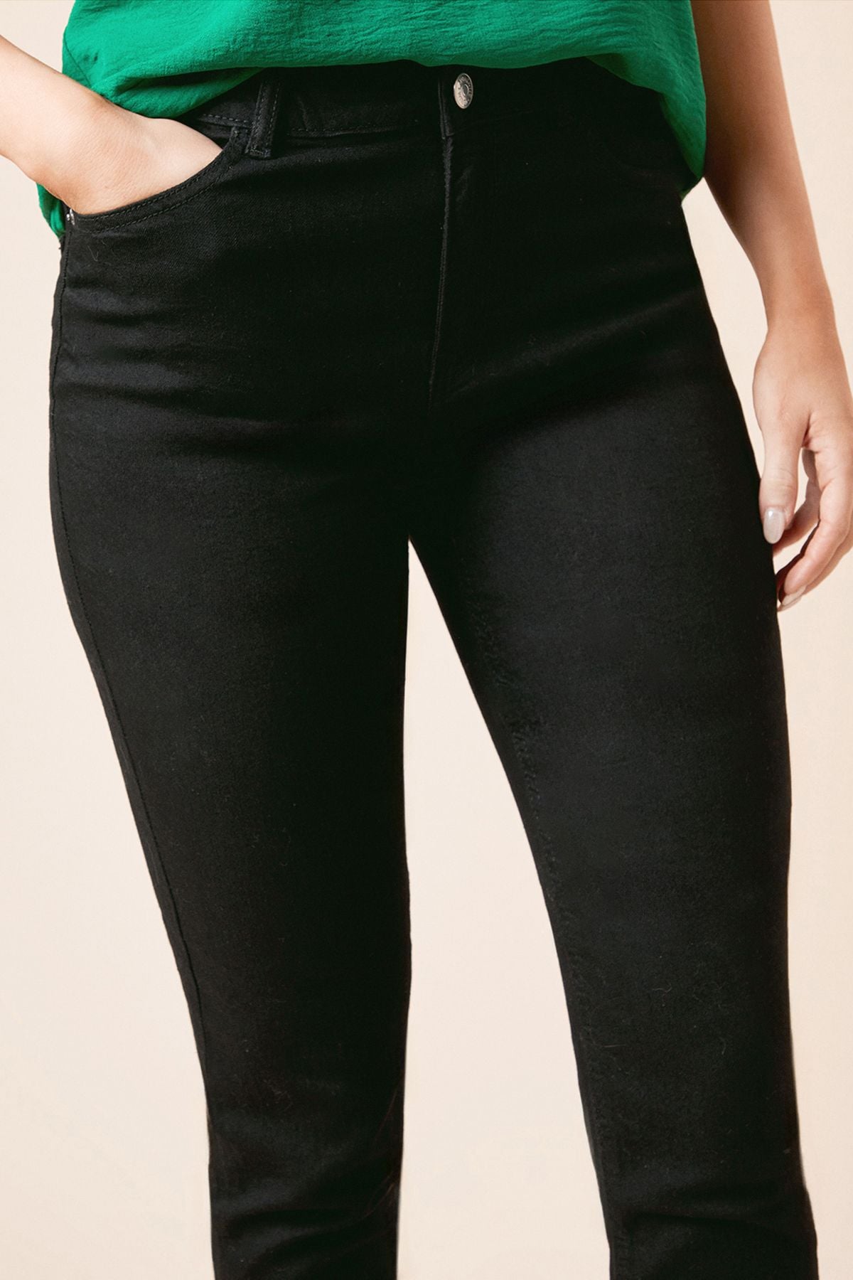 Dorothy Perkins Comfort Stretch Slim Jeans Black image 4