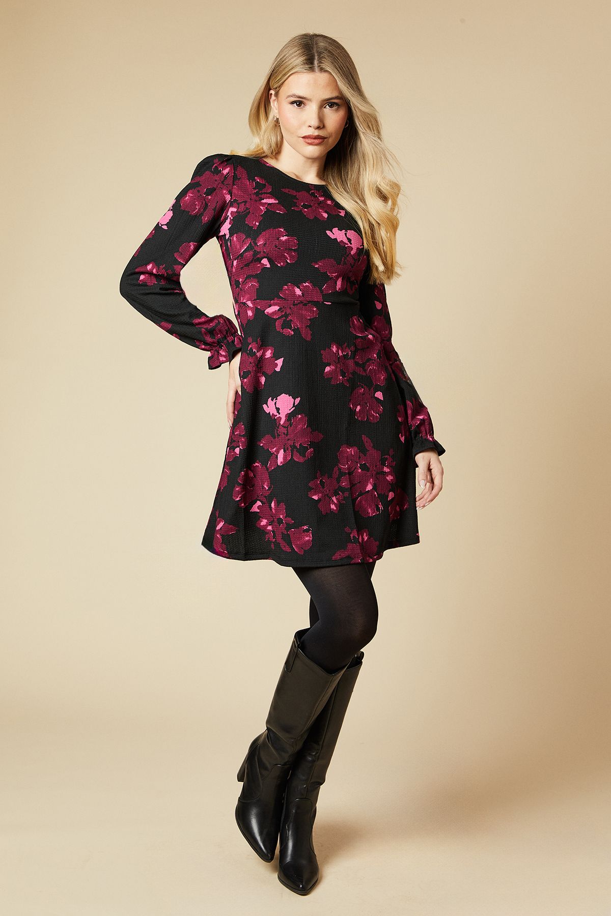 Dorothy Perkins Floral Mini Dress Floral image 5