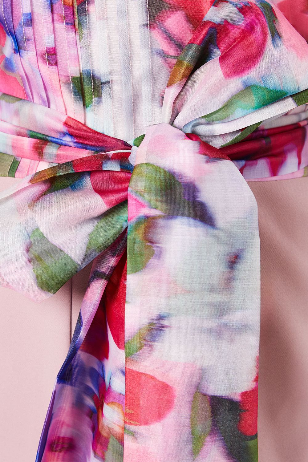 Coast Organza Printed Bodice Jumpsuit Pink image 5