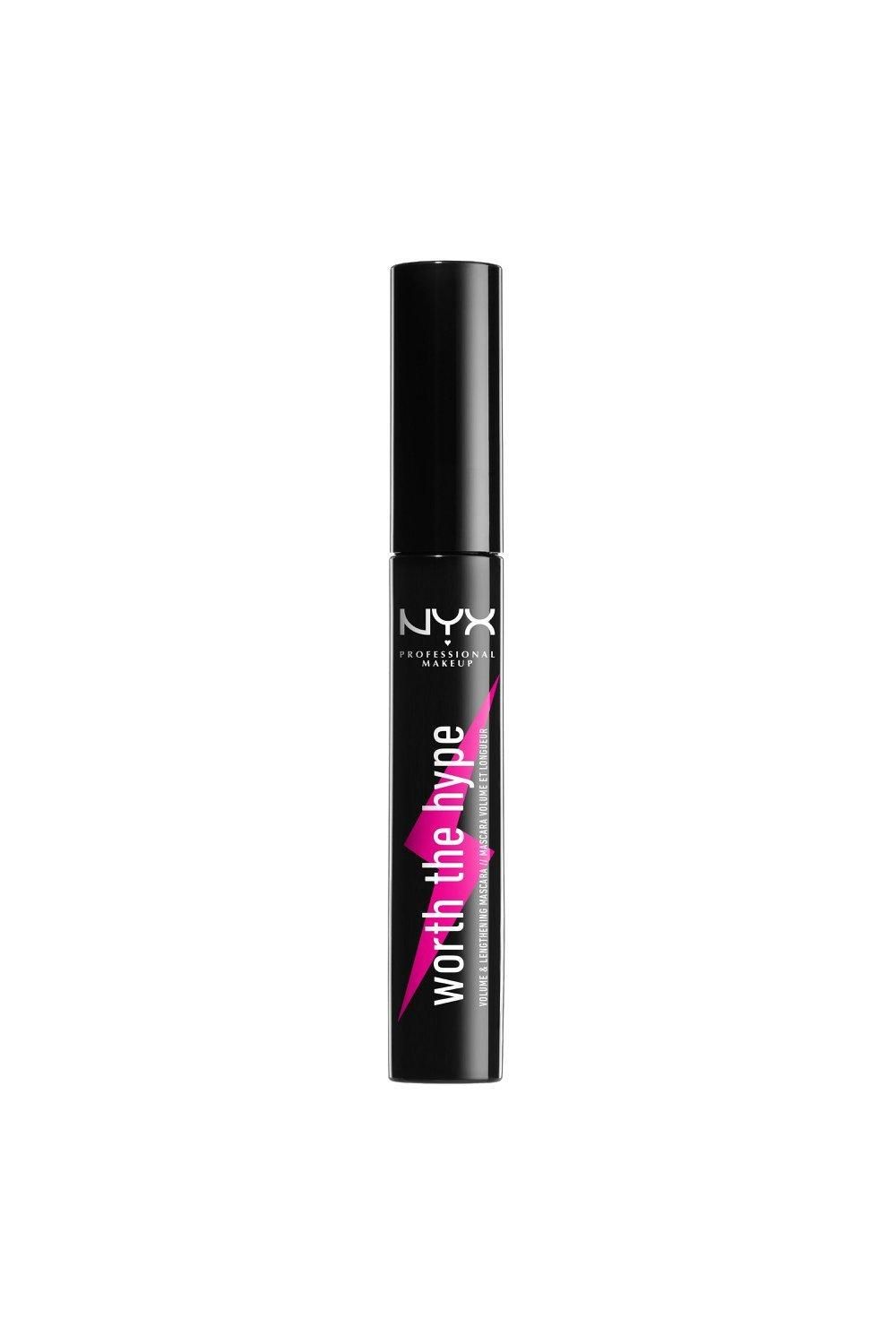 NYX Professional Makeup Worth the Hype Volumizing & Lengthening Mascara Black image 3