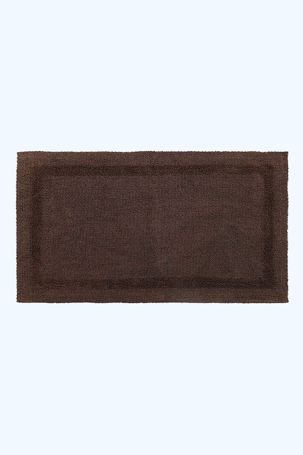 Homescapes Luxury Bath Mat Reversible 100% Cotton 1600GSM, 50 x 80cm, Extra Soft