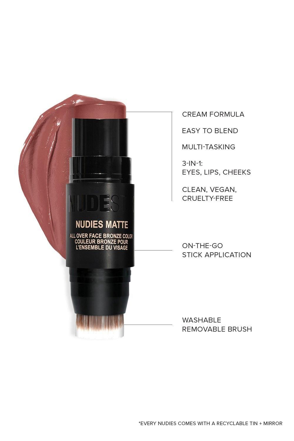 Nudestix Nudies All Over Face Matte Bronze Sunkissed Cool image 3