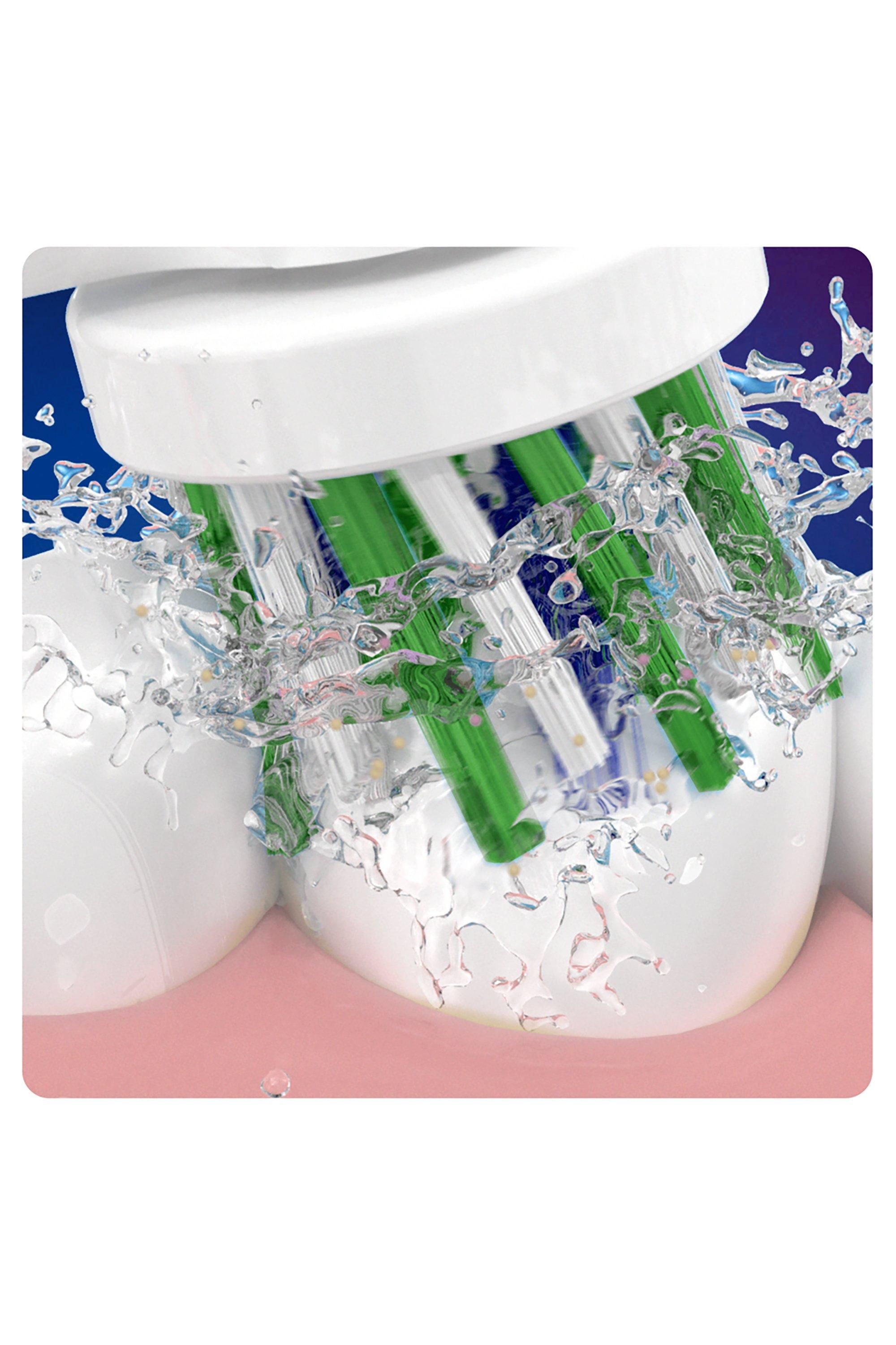 Oral B Cross Action Refills 8 Pack White image 3