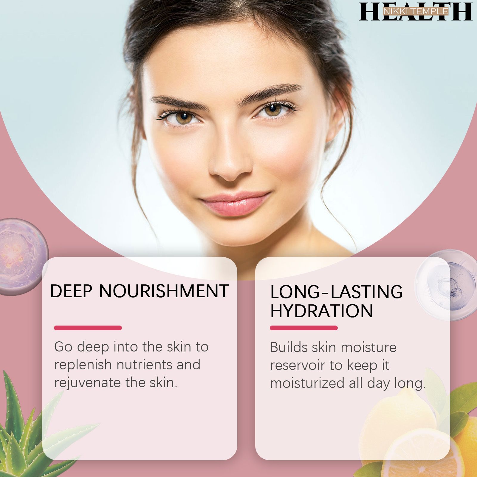 StarGate ClearSkin Moisturising Collagen Face Masks, 4 Pack for Wrinkles and Fine Lines image 3