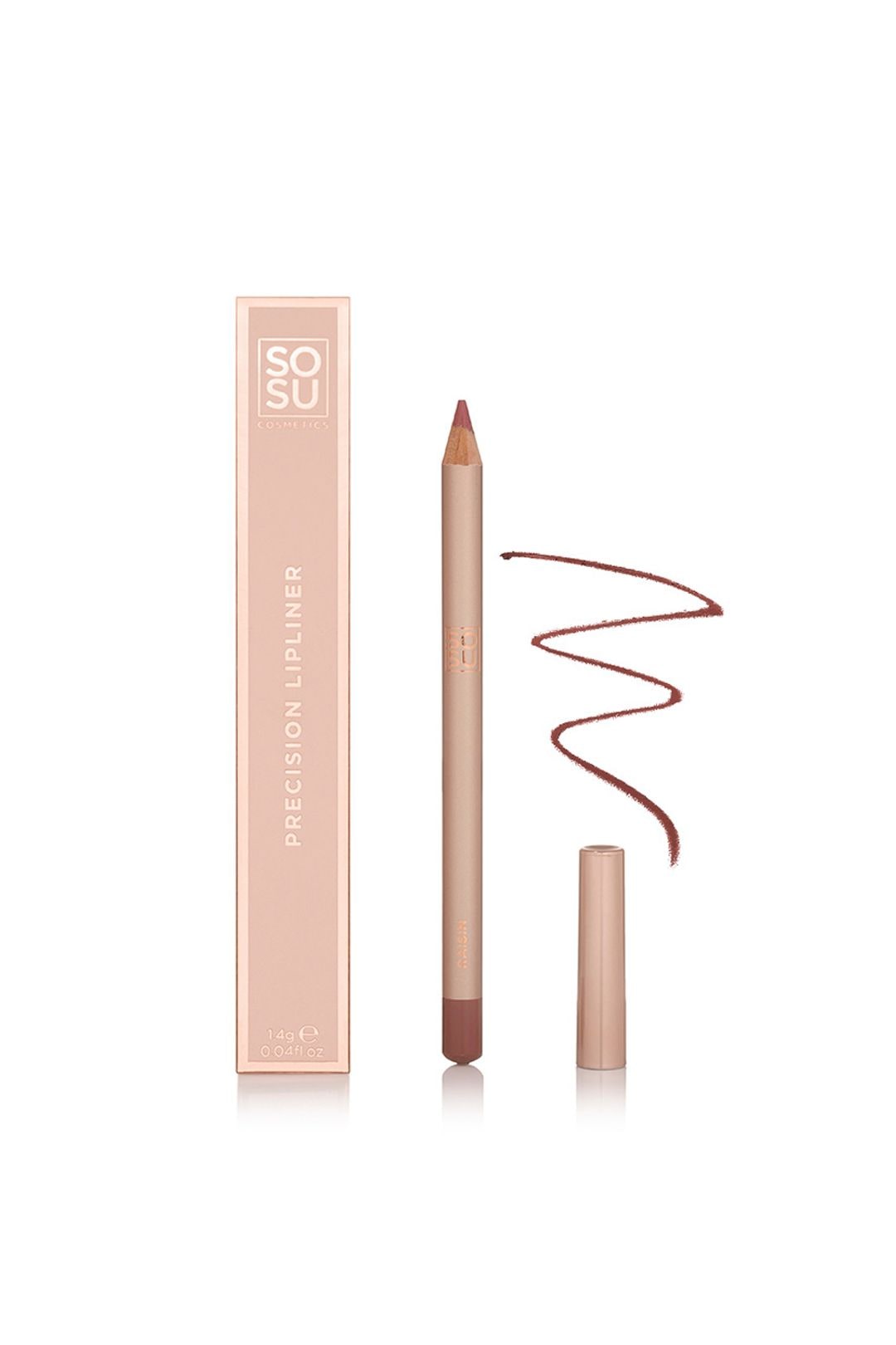 SOSU Cosmetics Precision Lip Liner 1.4g Raisin image 1