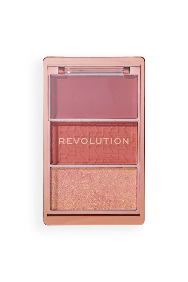 Revolution Blush Icon Palette Aura Points Rose
