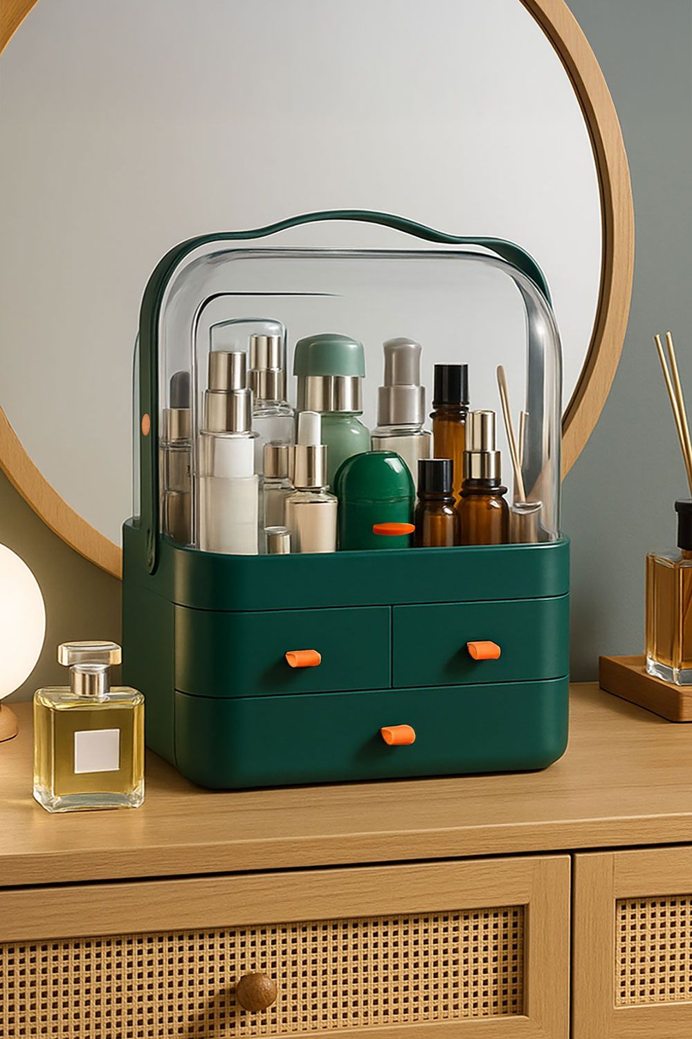 Neo Acrylic Makeup Organiser Cosmetic Storage Box image 1