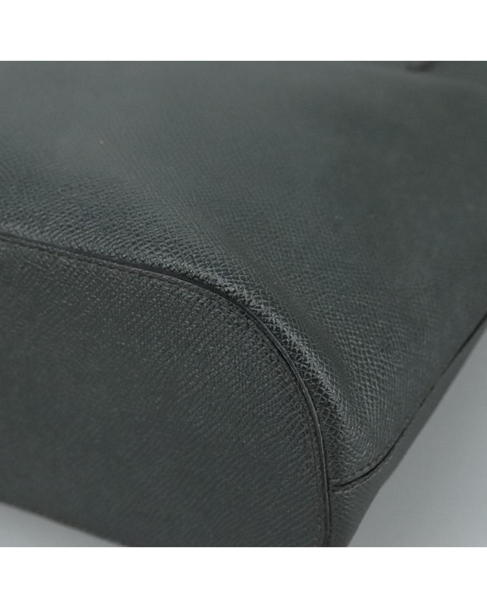 Valentino Preloved Pebbled Leather Tote Wo - Gray Tote Bags image 10