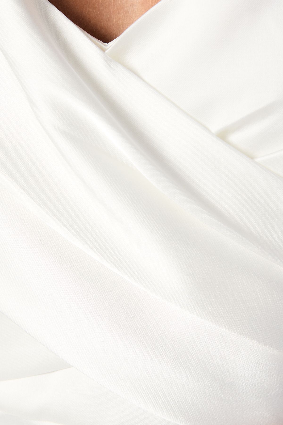Coast Satin Drape Detail Bridal Top Ivory image 5