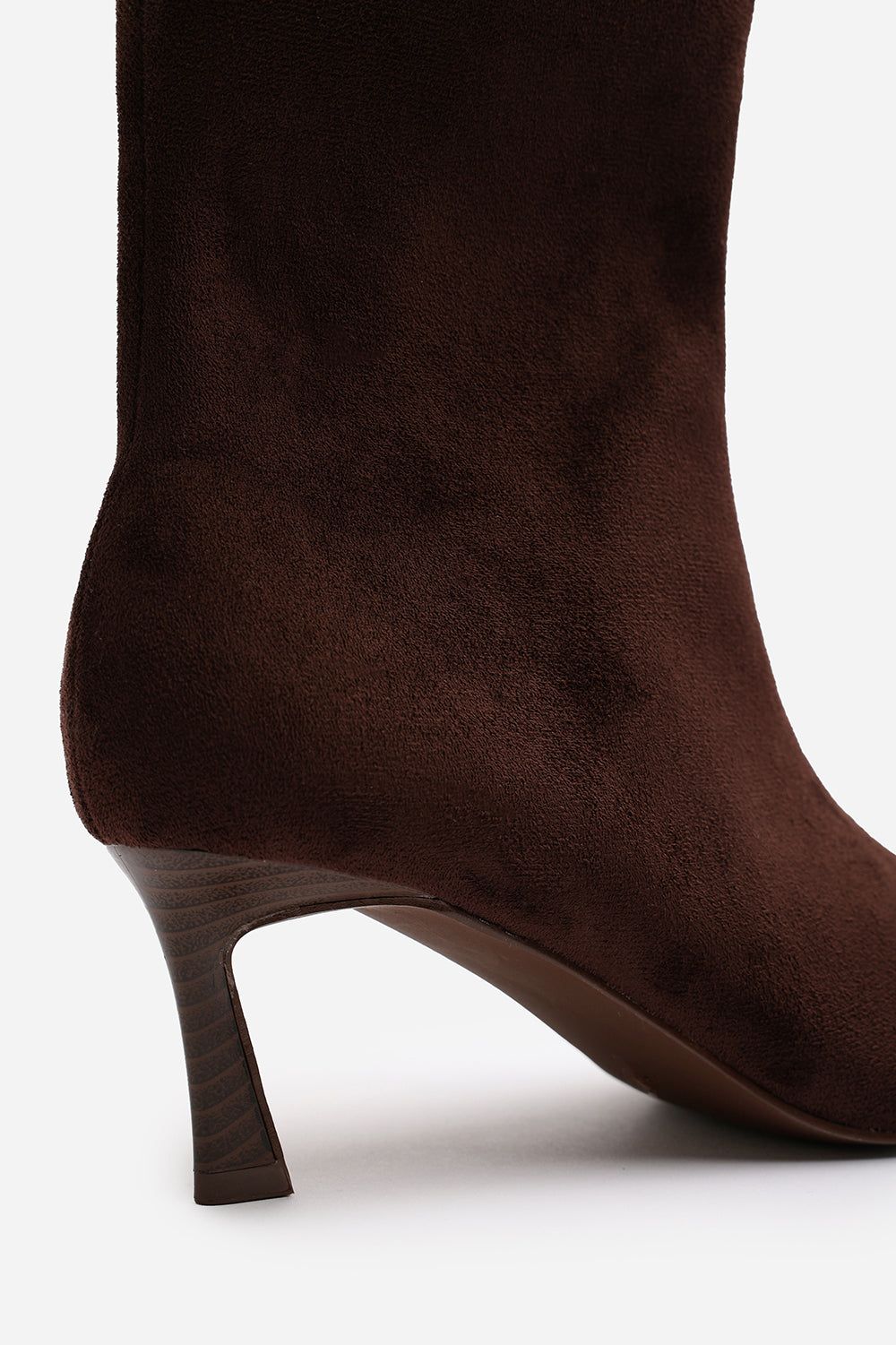 Where's That From 'Aubrey' Suede Pointed Toe Ankle Low Heel Boot image 5