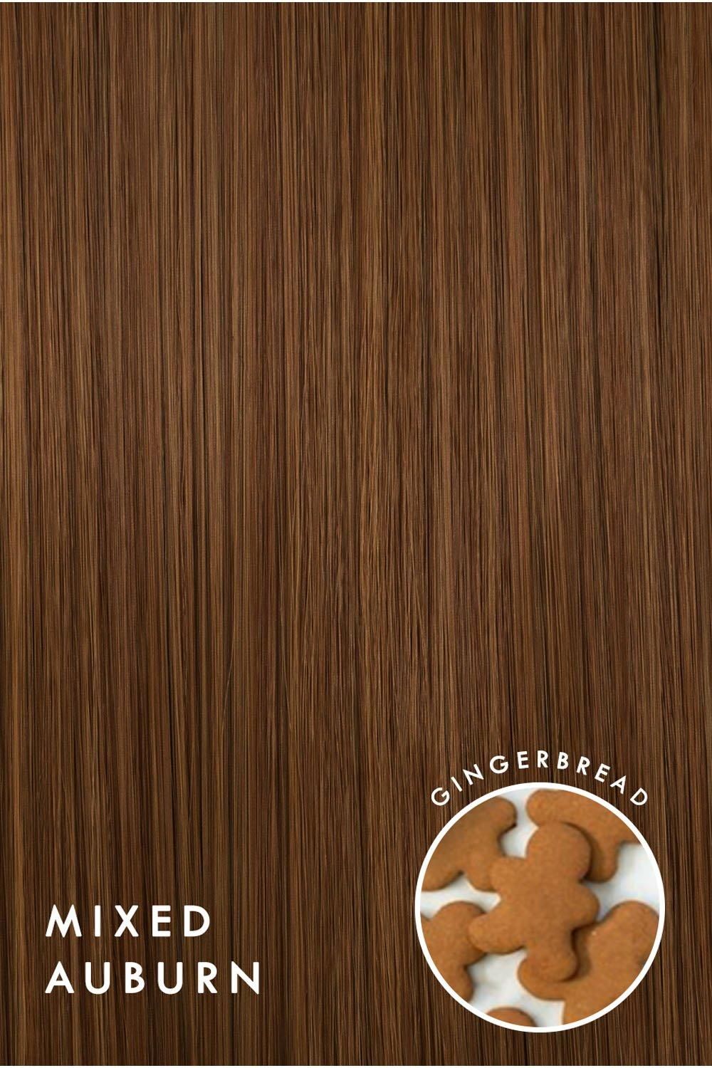 Lullabellz Brushed Out Wave 16inch Claw Clip Pony Mixed Auburn image 4