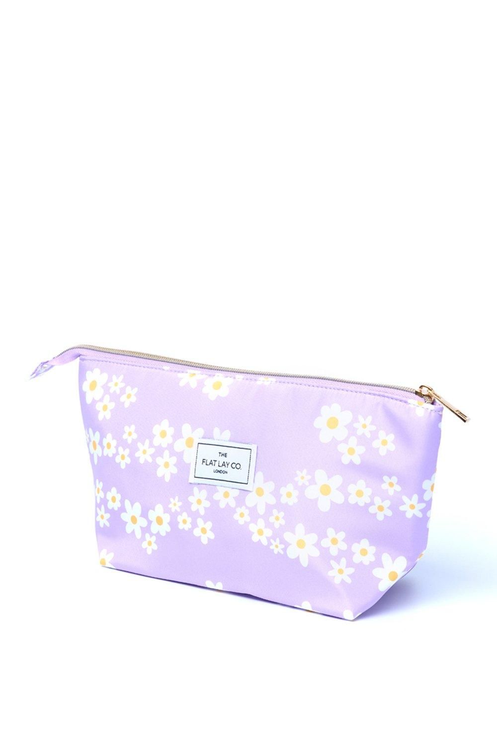 The Flat Lay Co Essential Pouch in Lilac Daisy Multi image 3