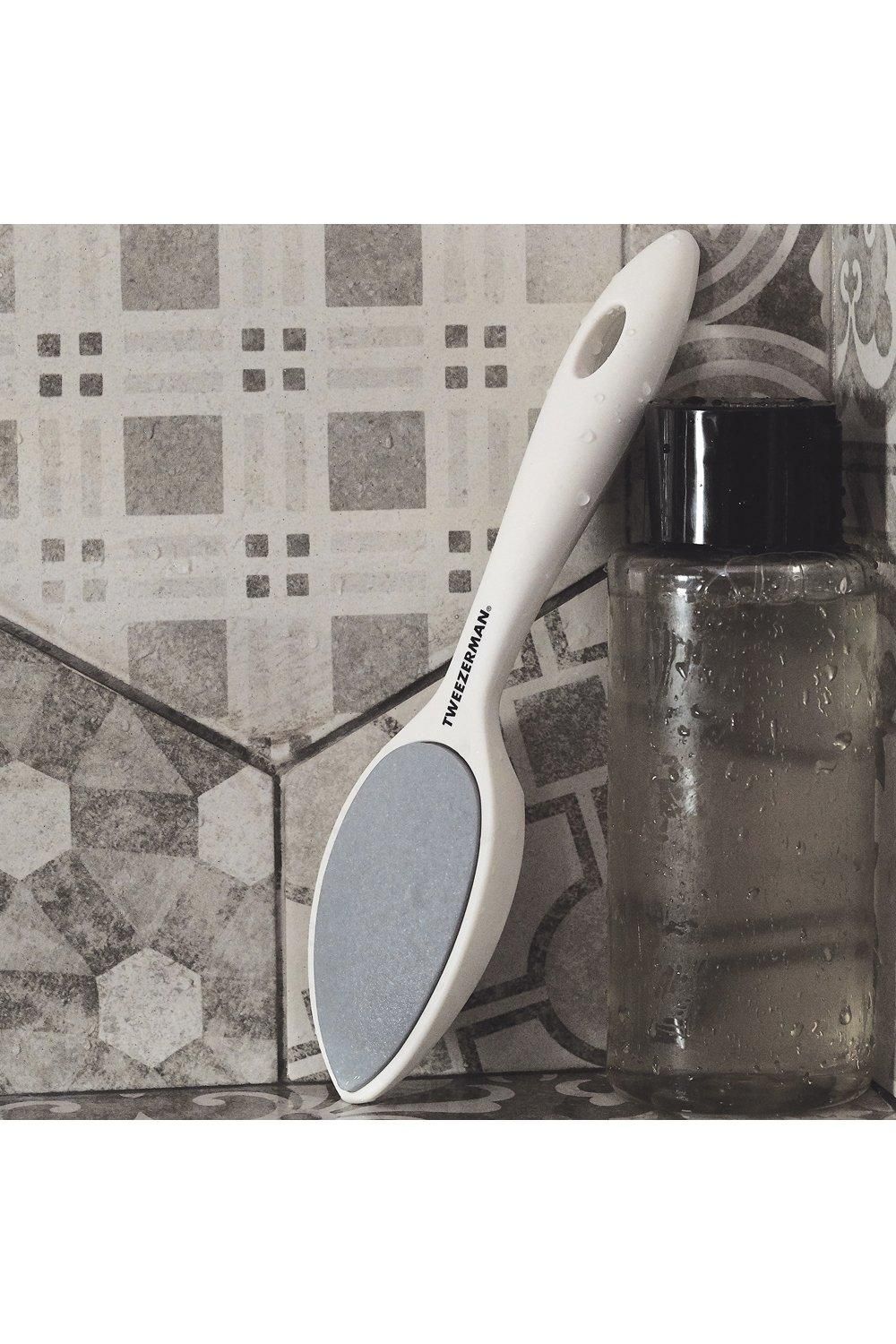 Tweezerman Sole Smoother Antibacterial Callus Stone White image 5