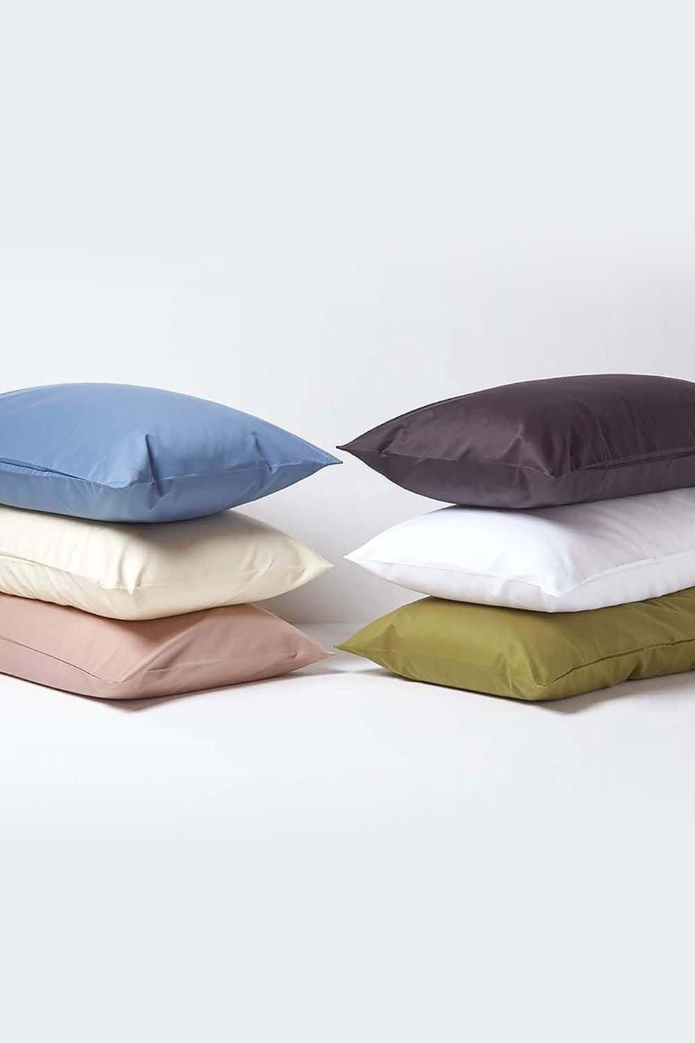 Homescapes Continental Egyptian Cotton Pillowcase 1000 TC, 40 x 40 cm image 5