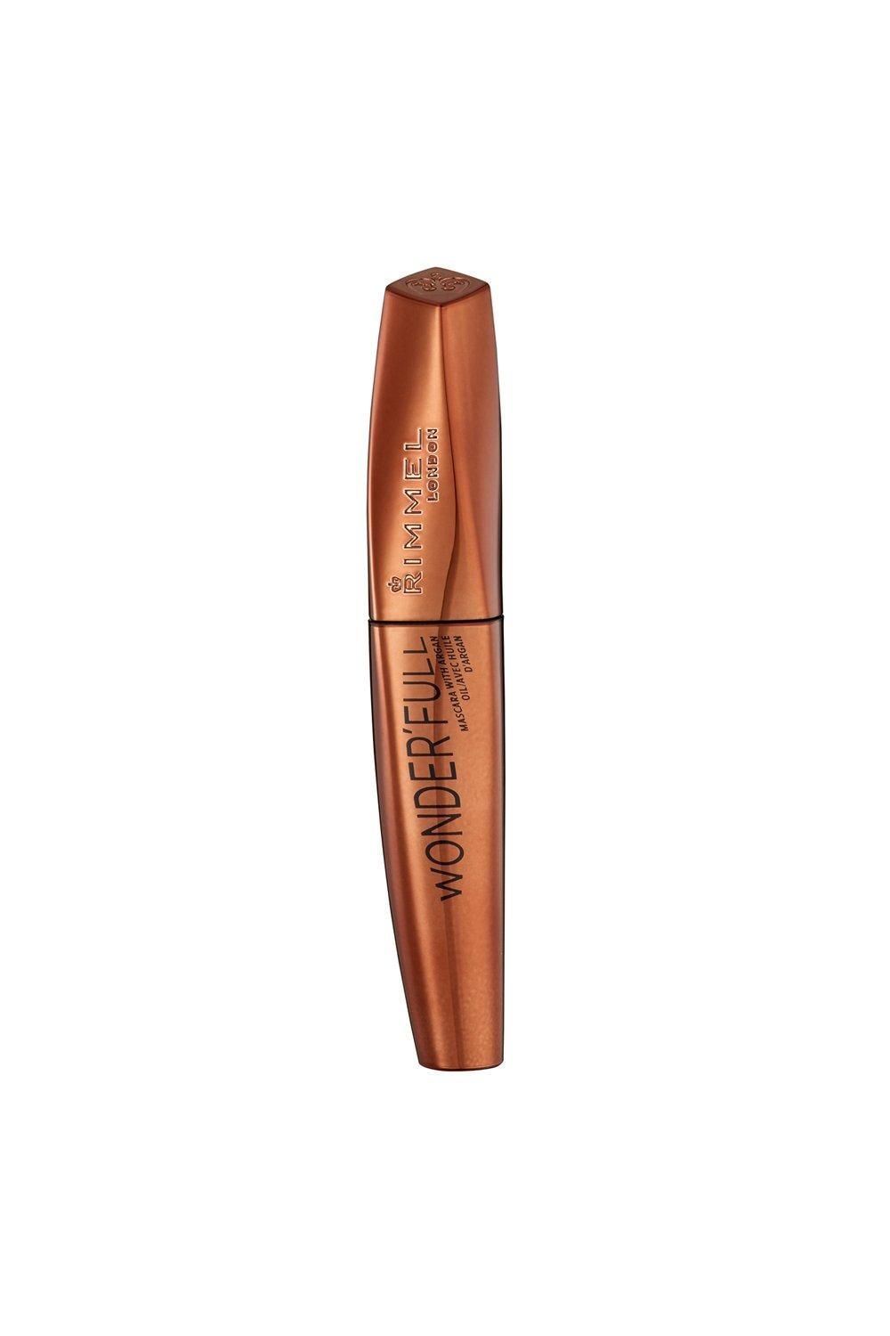Rimmel London Wonder'full Mascara with Argan Oil, Black Multi image 2