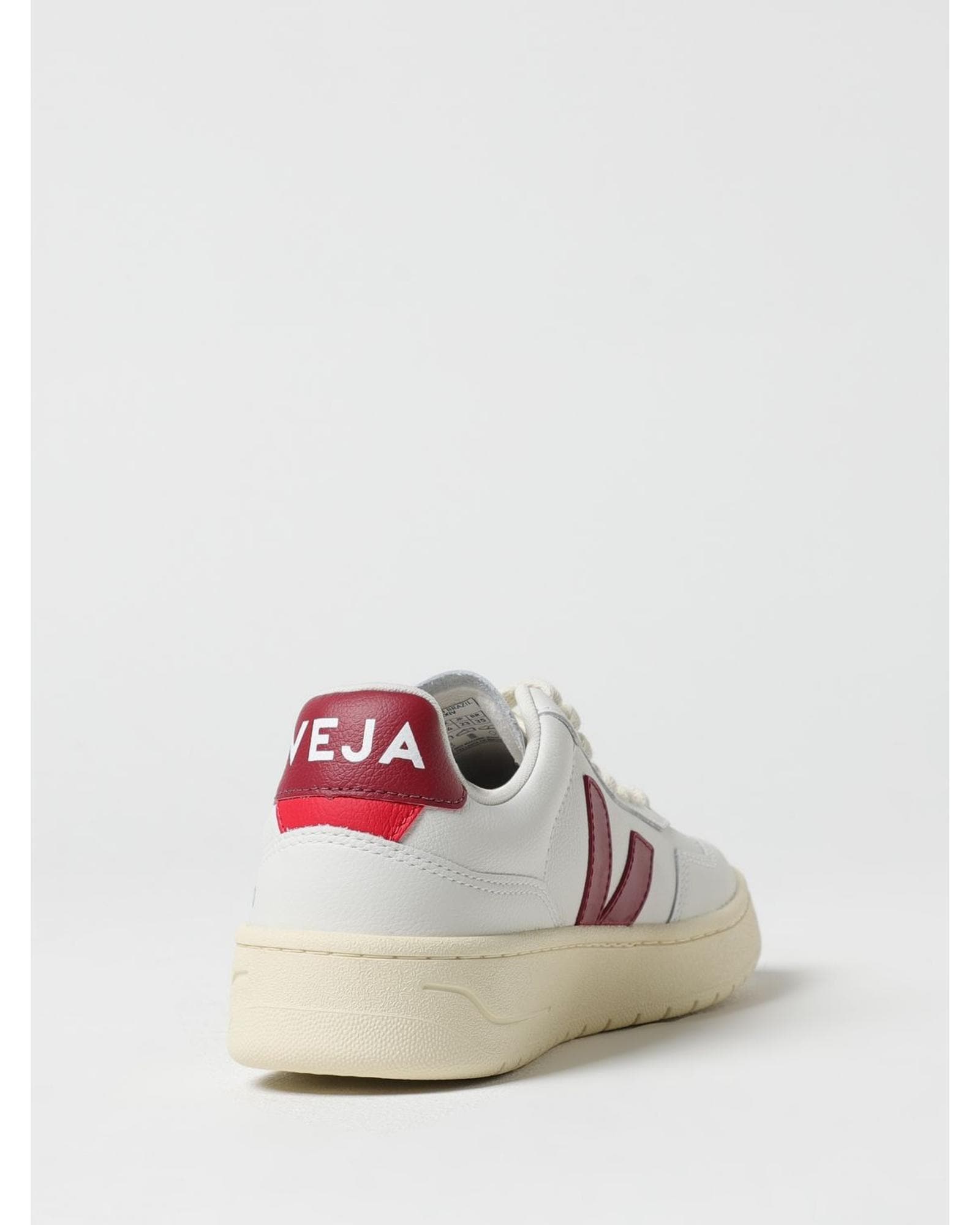 Veja V90 Leather LowTop Sneakers Wo - White image 3